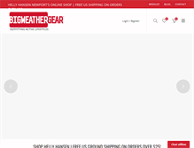 Tablet Screenshot of bigweathergear.com